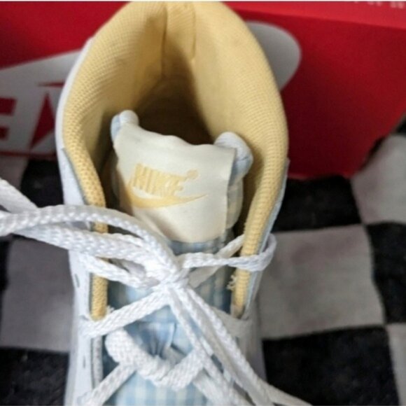 Nike Blazer Mid '77  7 Youth White Oxygen Purple Coconut Milk Easter Gf 112025 - Picture 9 of 10